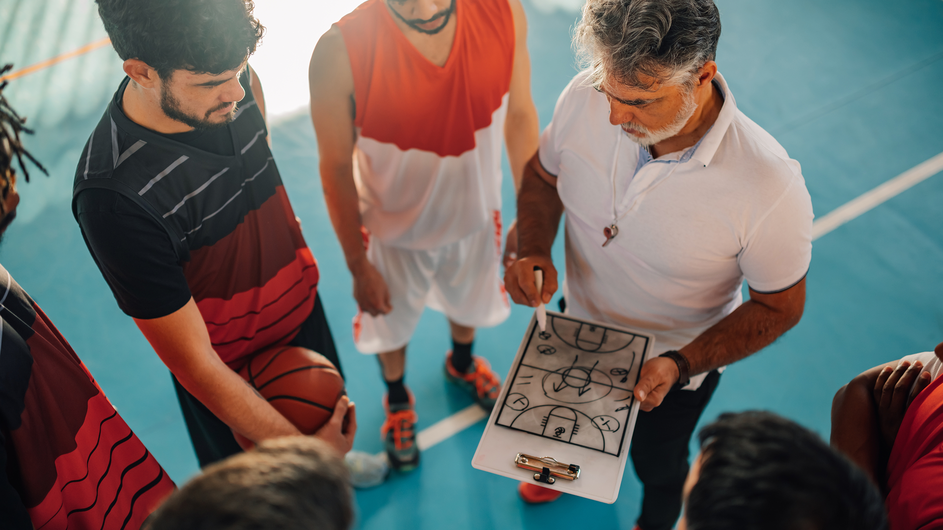 Professional coaching session